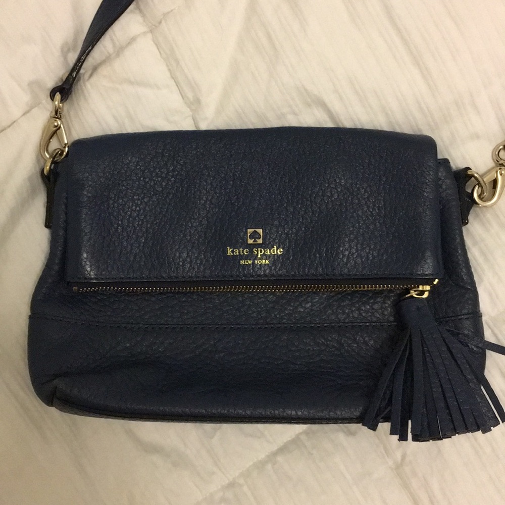 Navy blue Kate Spade purse